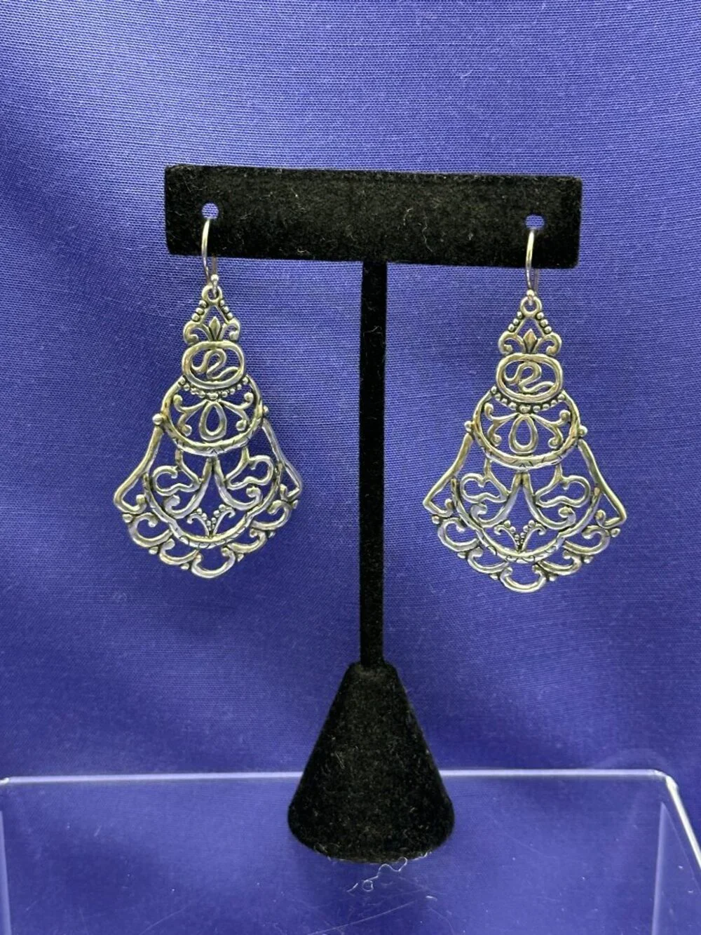 Silpada Sterling Silver Filigree “Flamenco Flare” Earrings